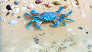 blue crabs molt exoskeleton