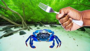 blue land crabs inedible