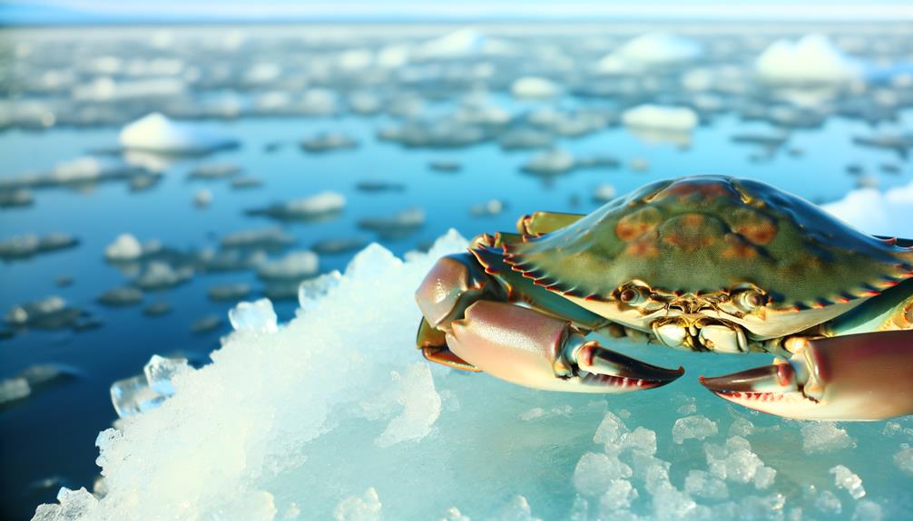 color of snow crabs