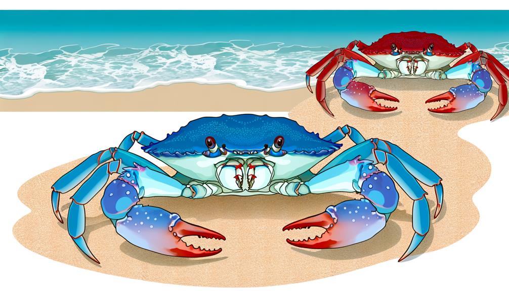 crab gender differences explained