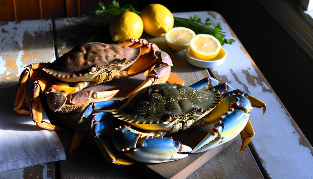 crabs in coral reefs