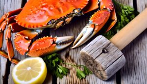 delicious dungeness crab feast