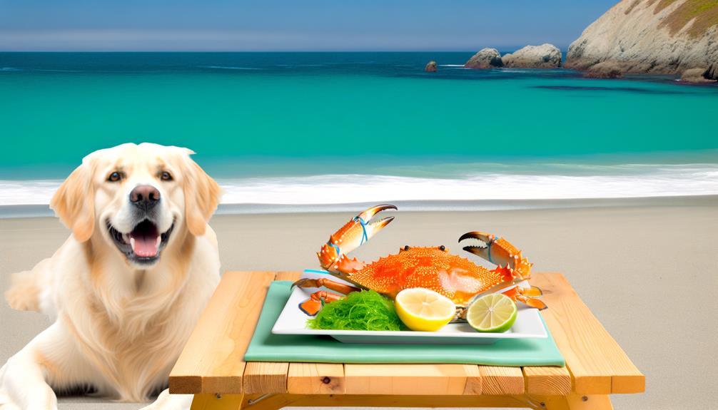 dogs should avoid crab