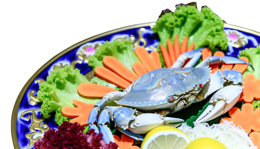 examining blue crab nutrition