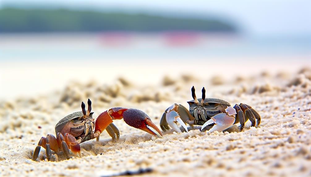 fiddler crabs are ambidextrous