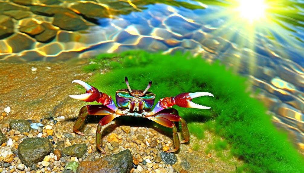 fiddler crabs prefer brackish