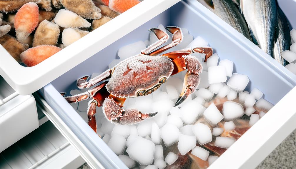 freezing dungeness crab tips