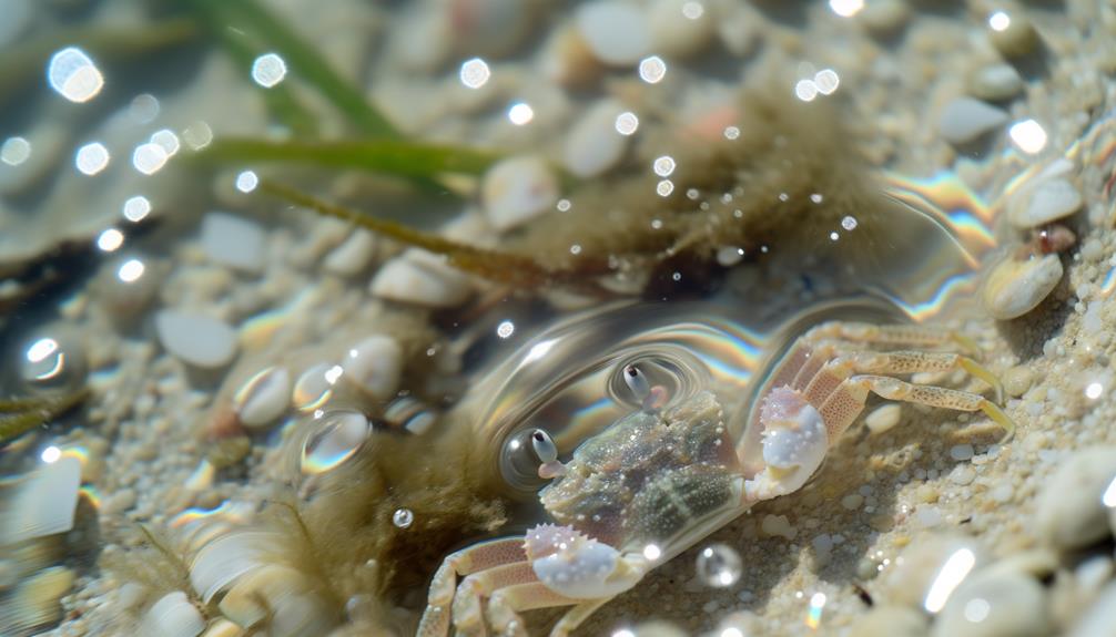 ghost crabs breathe air