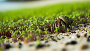 hermit crabs and chia