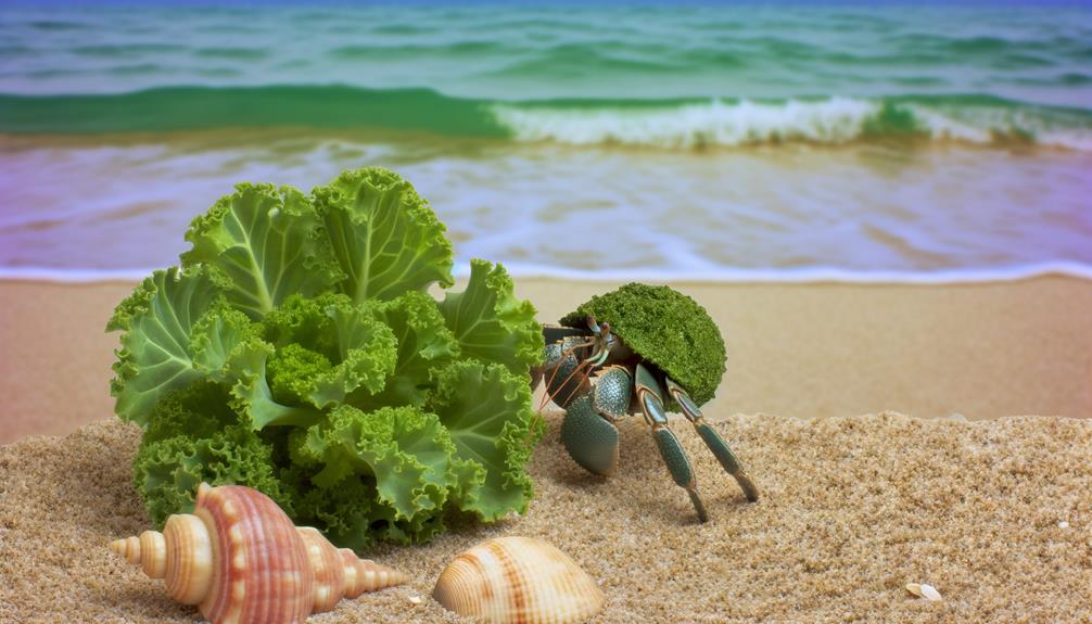 hermit crabs and kale