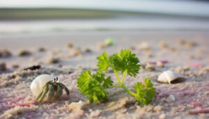 hermit crabs and parsley