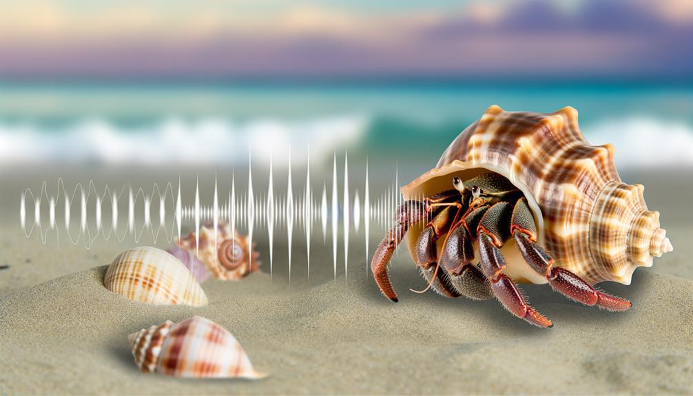 hermit crabs are silent