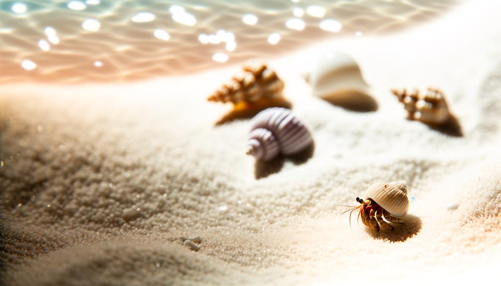 hermit crabs choose shells