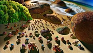 hermit crabs land habitat