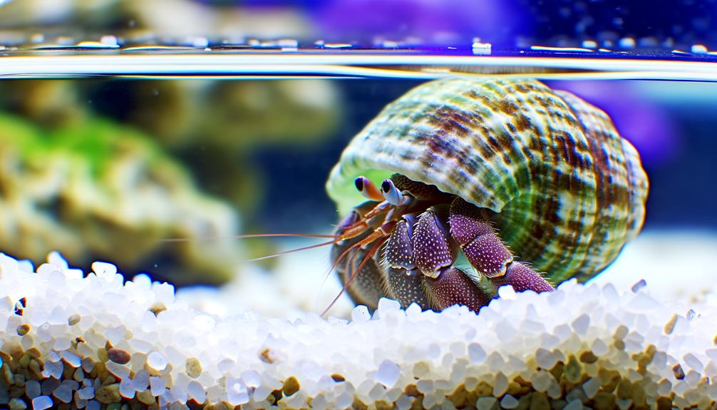 hermit crabs need seawater