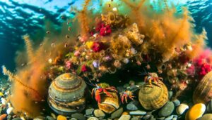 hermit crabs scaling heights