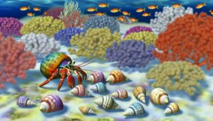 hermit crabs shell growth