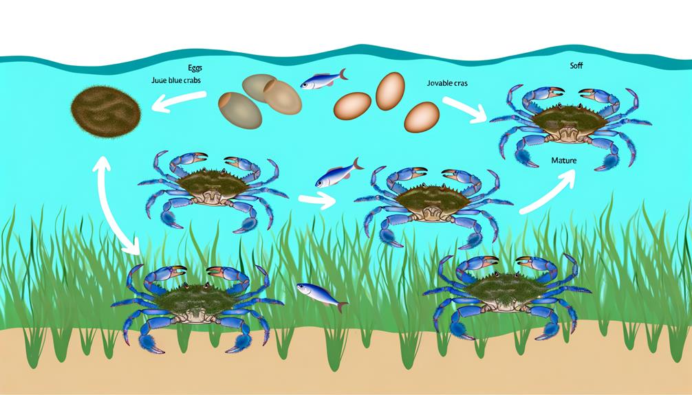 life stages of crabs