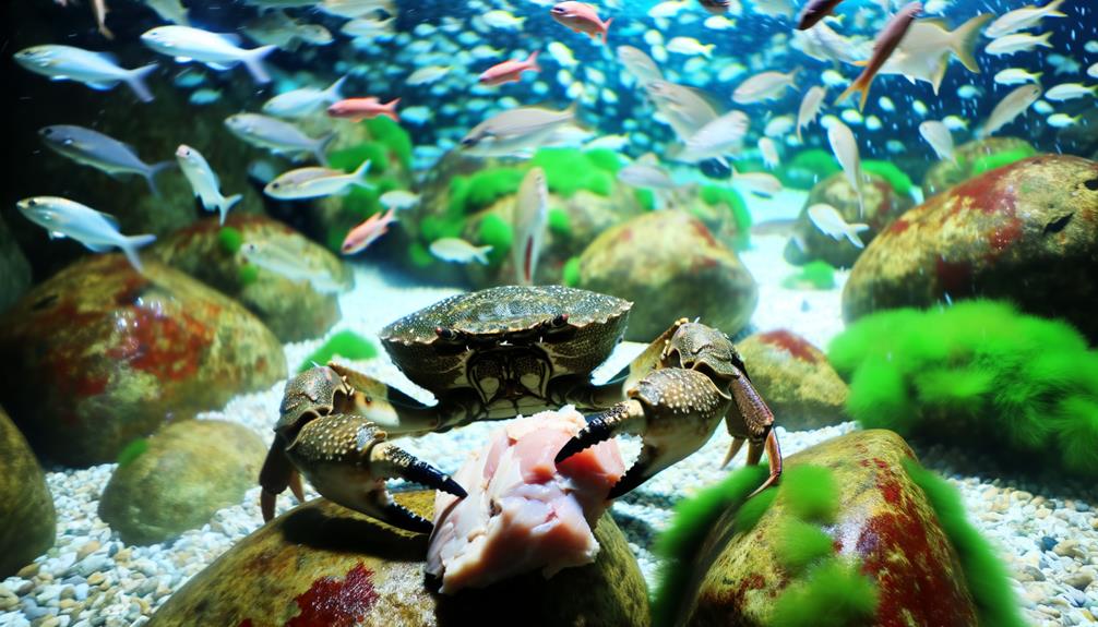 mud crabs are omnivores
